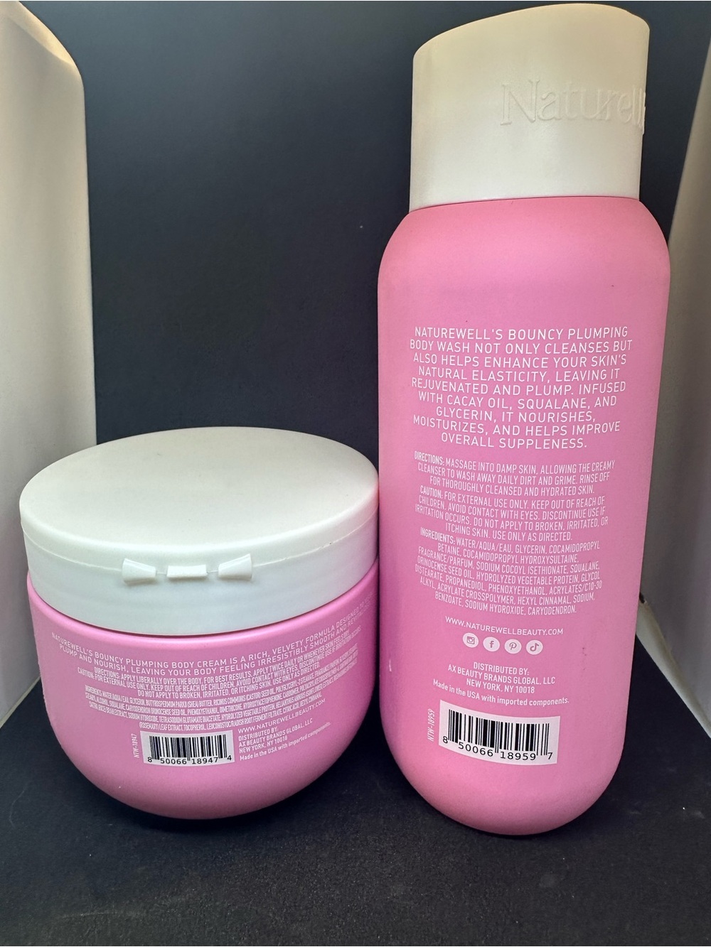 🆕 Naturewell Bouncy Plumping Body Wash & Body Cream ✨unused, sealed✨ - Picture 4 of 10